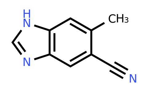 CAS 952511-47-6 | 6-methyl-1H-1,3-benzodiazole-5-carbonitrile