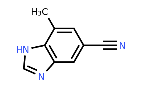 CAS 952511-71-6 | 7-methyl-1H-1,3-benzodiazole-5-carbonitrile