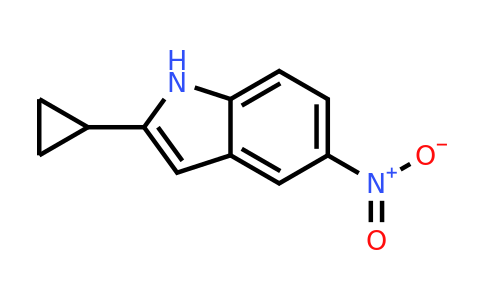 CAS 952664-85-6 | 2-cyclopropyl-5-nitro-1H-indole