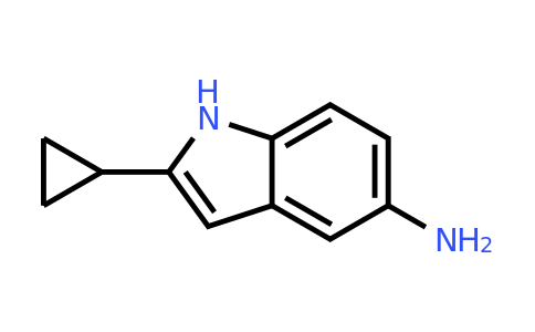 CAS 952664-86-7 | 2-cyclopropyl-1H-indol-5-amine
