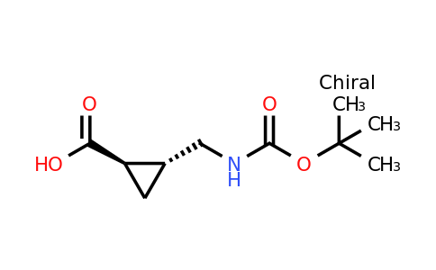 CAS 952708-48-4 | trans-cyclopropanecarboxylic acid, 2-[[[(1,1-dimethylethoxy)carbonyl]amino]methyl]-