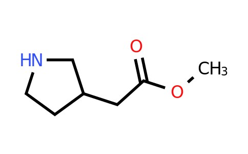 CAS 95274-14-9 | methyl 2-pyrrolidin-3-ylacetate