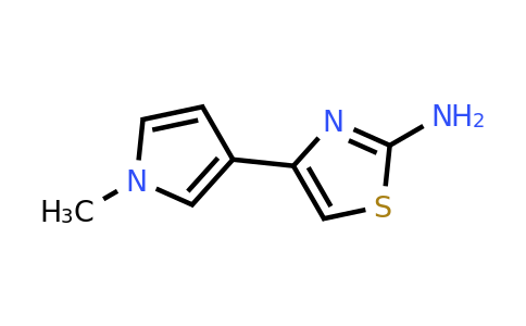 CAS 952933-03-8 | 4-(1-Methyl-1H-pyrrol-3-yl)thiazol-2-amine