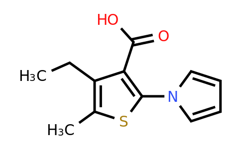 CAS 952959-34-1 | 4-Ethyl-5-methyl-2-(1H-pyrrol-1-yl)thiophene-3-carboxylic acid