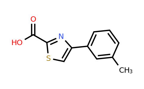 CAS 952959-36-3 | 4-(m-Tolyl)thiazole-2-carboxylic acid