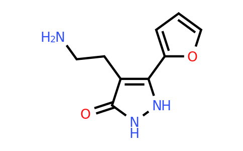 CAS 952959-52-3 | 4-(2-Aminoethyl)-5-(furan-2-yl)-1H-pyrazol-3(2H)-one