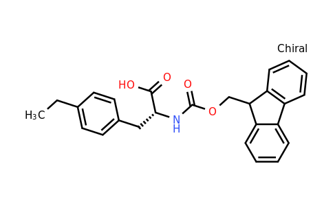 CAS 953030-54-1 | (R)-3-(4-Ethyl-phenyl)-2-(9H-fluoren-9-ylmethoxycarbonylamino)-propionic acid