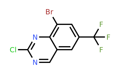 CAS 953039-41-3 | 8-bromo-2-chloro-6-(trifluoromethyl)quinazoline