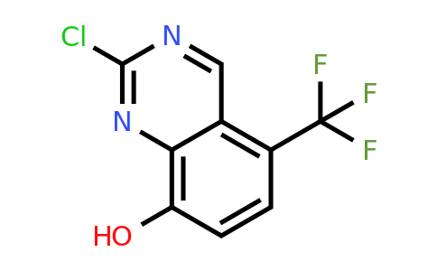 CAS 953040-23-8 | 2-Chloro-5-(trifluoromethyl)quinazolin-8-ol