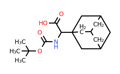 CAS 953061-55-7 | 2-((3r,5r,7r)-adamantan-1-yl)-2-((tert-butoxycarbonyl)amino)acetic acid