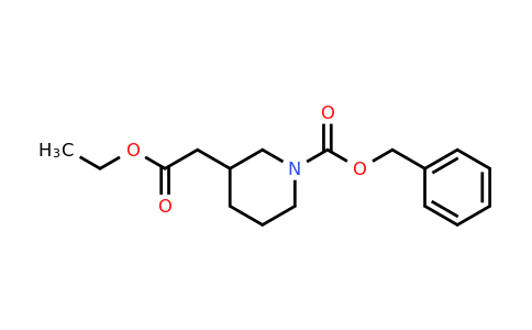 CAS 953079-96-4 | benzyl 3-(2-ethoxy-2-oxoethyl)piperidine-1-carboxylate