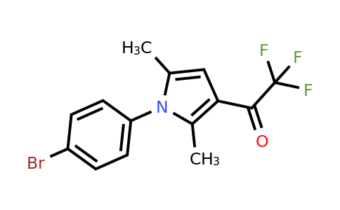 CAS 95337-69-2 | 1-(1-(4-Bromophenyl)-2,5-dimethyl-1H-pyrrol-3-yl)-2,2,2-trifluoroethanone