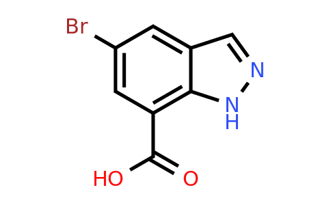 CAS 953409-99-9 | 5-bromo-1H-indazole-7-carboxylic acid