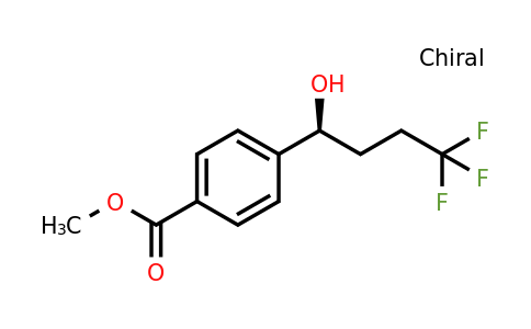 CAS 953422-97-4 | (S)-Methyl 4-(4,4,4-trifluoro-1-hydroxybutyl)benzoate