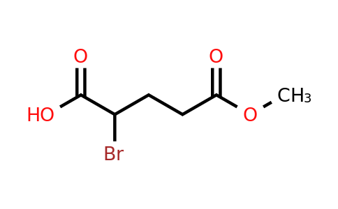 CAS 95352-12-8 | 2-bromo-5-methoxy-5-oxopentanoic acid