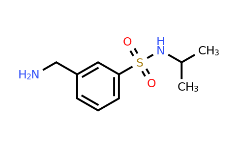 CAS 953715-40-7 | 3-(Aminomethyl)-N-isopropylbenzenesulfonamide