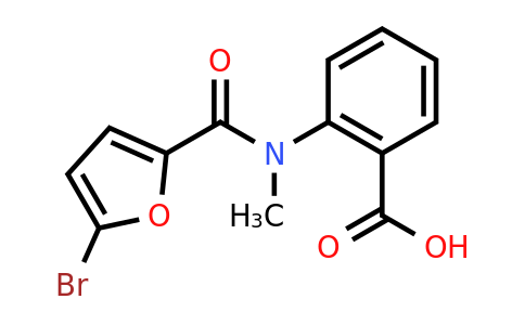 CAS 953717-14-1 | 2-(N-Methyl5-bromofuran-2-amido)benzoic acid