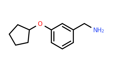 CAS 953717-49-2 | [3-(cyclopentyloxy)phenyl]methanamine
