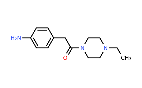 CAS 953719-61-4 | 2-(4-aminophenyl)-1-(4-ethylpiperazin-1-yl)ethan-1-one
