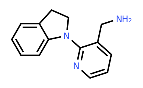 CAS 953723-76-7 | (2-(Indolin-1-yl)pyridin-3-yl)methanamine