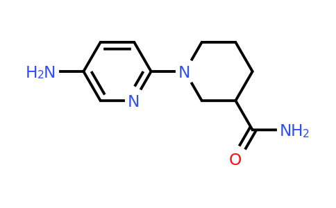 CAS 953726-10-8 | 1-(5-Aminopyridin-2-yl)piperidine-3-carboxamide