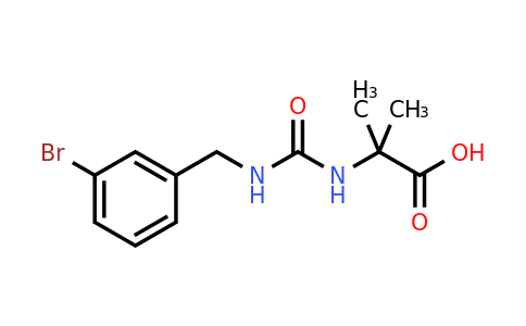 CAS 953726-14-2 | 2-({[(3-bromophenyl)methyl]carbamoyl}amino)-2-methylpropanoic acid
