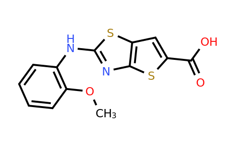 CAS 953726-24-4 | 2-[(2-Methoxyphenyl)amino]thieno[2,3-d][1,3]thiazole-5-carboxylic acid