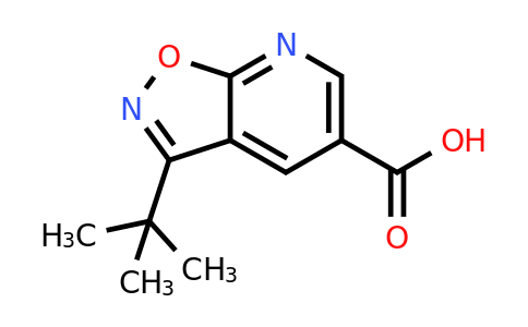 CAS 953727-19-0 | 3-tert-Butyl-[1,2]oxazolo[5,4-b]pyridine-5-carboxylic acid