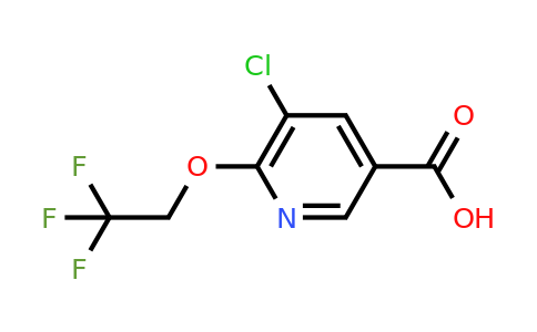 CAS 953729-63-0 | 5-Chloro-6-(2,2,2-trifluoroethoxy)pyridine-3-carboxylic acid