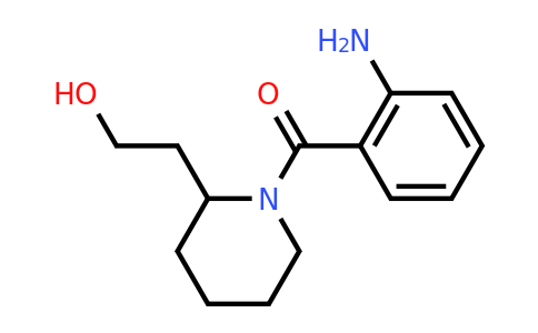 CAS 953731-11-8 | 2-[1-(2-Aminobenzoyl)piperidin-2-yl]ethan-1-ol