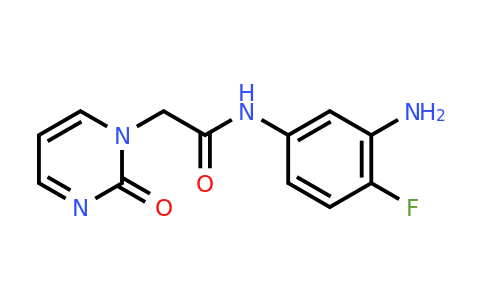 CAS 953732-34-8 | N-(3-Amino-4-fluorophenyl)-2-(2-oxo-1,2-dihydropyrimidin-1-yl)acetamide