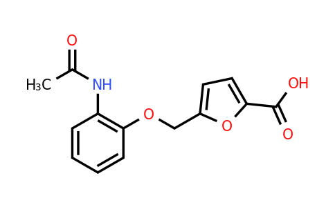 CAS 953732-90-6 | 5-(2-Acetamidophenoxymethyl)furan-2-carboxylic acid