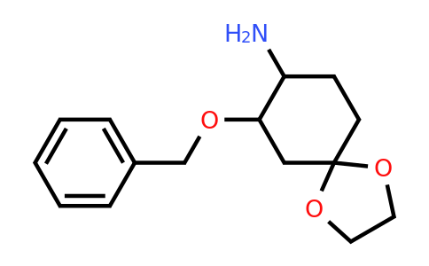 CAS 953734-45-7 | 7-(benzyloxy)-1,4-dioxaspiro[4.5]decan-8-amine