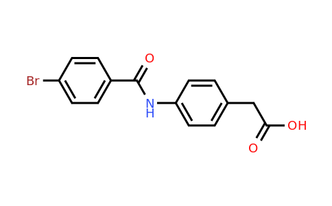 CAS 953737-25-2 | 2-[4-(4-Bromobenzamido)phenyl]acetic acid