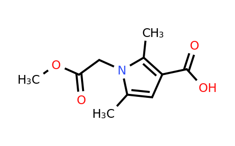 CAS 953737-58-1 | 1-(2-Methoxy-2-oxoethyl)-2,5-dimethyl-1H-pyrrole-3-carboxylic acid