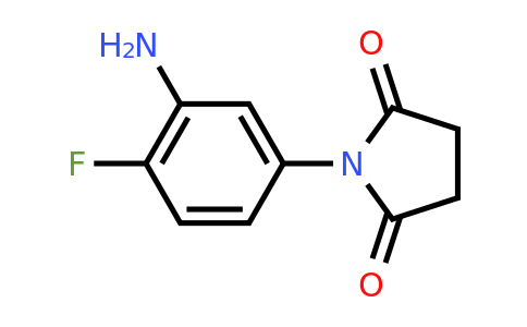 CAS 953741-07-6 | 1-(3-Amino-4-fluorophenyl)pyrrolidine-2,5-dione