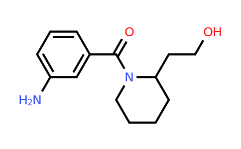 CAS 953744-04-2 | 2-[1-(3-Aminobenzoyl)piperidin-2-yl]ethan-1-ol