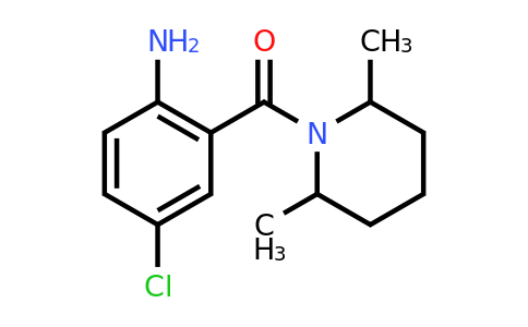 CAS 953745-28-3 | 4-Chloro-2-(2,6-dimethylpiperidine-1-carbonyl)aniline