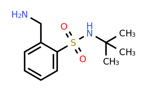 CAS 953745-64-7 | 2-(Aminomethyl)-N-tert-butylbenzene-1-sulfonamide