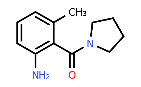 CAS 953746-15-1 | 3-Methyl-2-(pyrrolidine-1-carbonyl)aniline