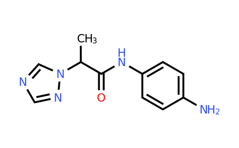 CAS 953746-83-3 | N-(4-Aminophenyl)-2-(1H-1,2,4-triazol-1-yl)propanamide