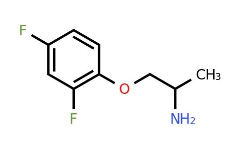 CAS 953751-83-2 | 1-(2-Aminopropoxy)-2,4-difluorobenzene