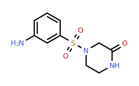CAS 953758-11-7 | 4-(3-Aminobenzenesulfonyl)piperazin-2-one