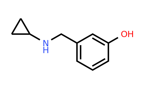 CAS 953884-31-6 | 3-[(Cyclopropylamino)methyl]phenol