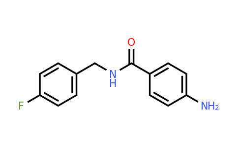 CAS 953887-40-6 | 4-Amino-N-[(4-fluorophenyl)methyl]benzamide