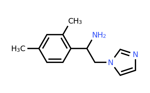 CAS 953888-99-8 | 1-(2,4-dimethylphenyl)-2-(1H-imidazol-1-yl)ethan-1-amine