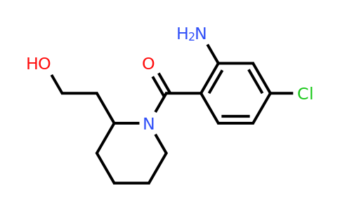 CAS 953892-36-9 | 2-[1-(2-Amino-4-chlorobenzoyl)piperidin-2-yl]ethan-1-ol