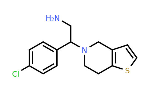 CAS 953894-24-1 | 2-(4-Chlorophenyl)-2-{4H,5H,6H,7H-thieno[3,2-c]pyridin-5-yl}ethan-1-amine