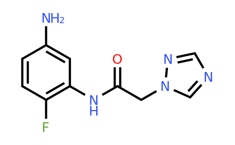 CAS 953897-50-2 | N-(5-Amino-2-fluorophenyl)-2-(1H-1,2,4-triazol-1-yl)acetamide
