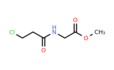 CAS 953898-05-0 | Methyl 2-(3-chloropropanamido)acetate